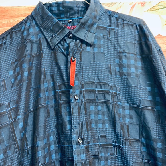 Blue Visconti Limited edition button down XXL - Picture 2 of 4